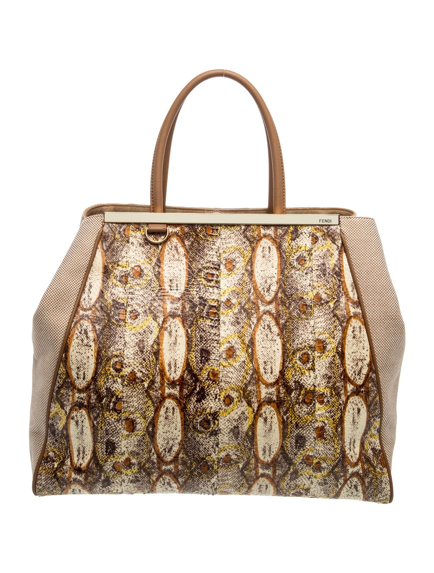 Fendi Snakeskin 2Jours Large