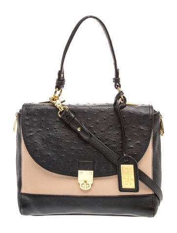 Leather Top Handle Bag