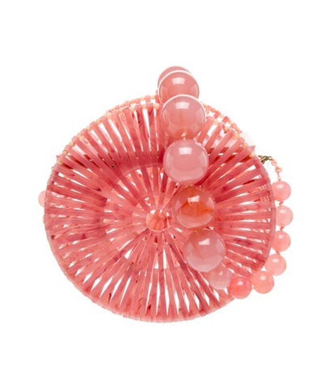 Cult Gaia Gaia Acrylic Top Handle Bag