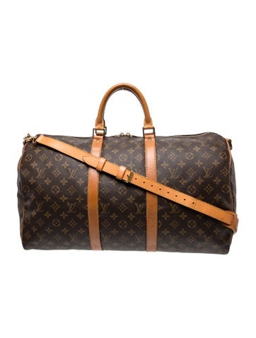 LV Monogram Keepall Bandouliere 50
