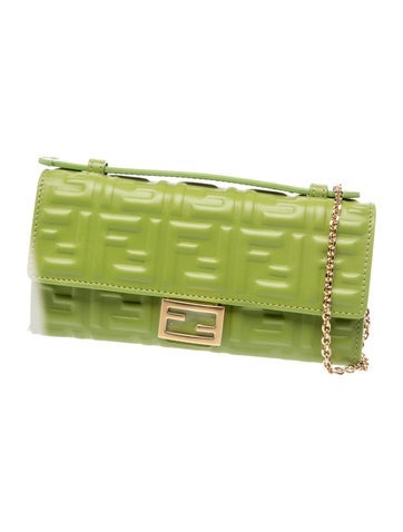 Zucca FF Baguette Continental Wallet With Chain 2026