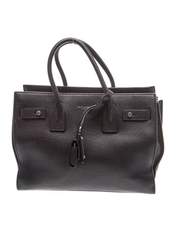 Leather Sac De Jour Baby