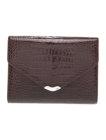 Embossed Leather Portfolio