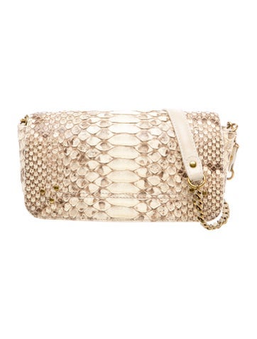 Jerome Dreyfuss Snakeskin Crossbody Bag