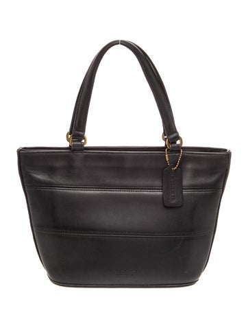 Leather Top Handle Bag
