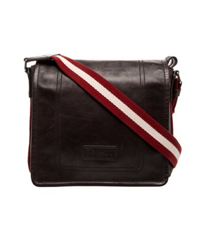 Bally Leather Messenger Bag