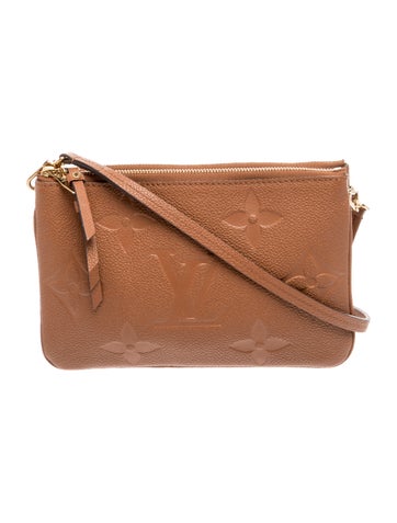 Monogram Giant Double Zip Pochette