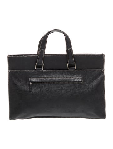 Leather Top Handle Bag Vintage