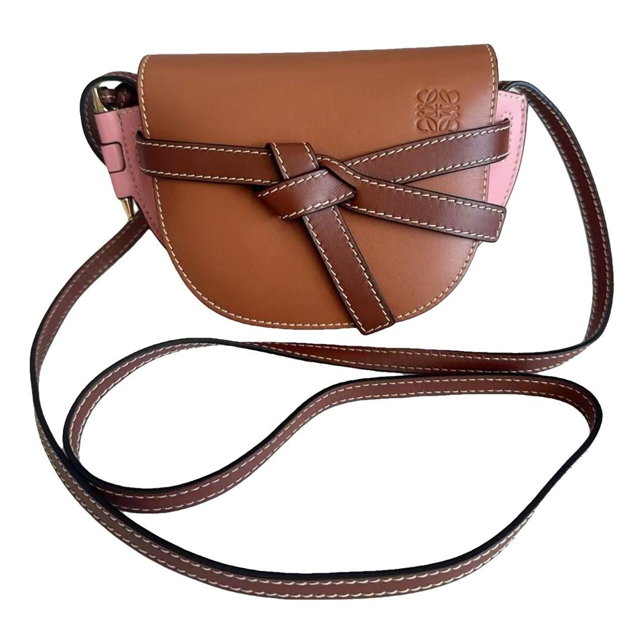 Gate leather handbag
