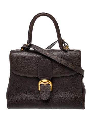 Leather Top Handle Bag