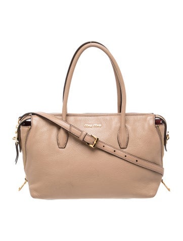 Leather Top Handle Bag