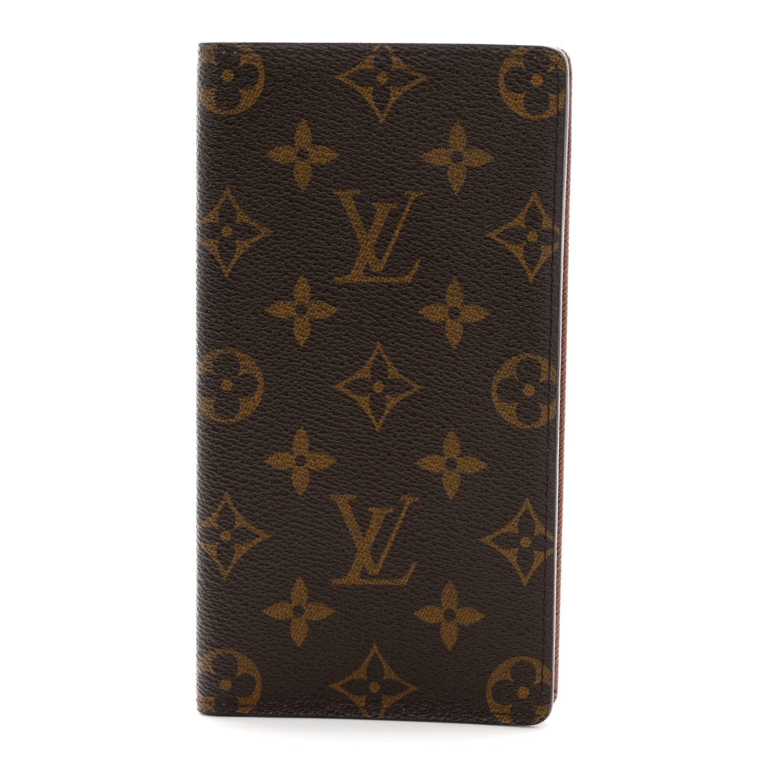 Louis Vuitton Monogram Checkbook Holder Case Wallet
