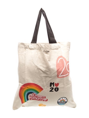 Maje Canvas Tote
