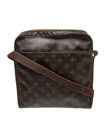Monogram Monogram Monceau Vintage Canvas Messenger Bag