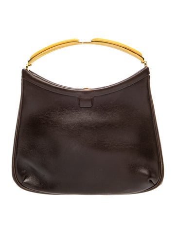 Leather Top Handle Bag Vintage