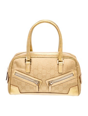 GG Canvas Top Handle Bag Vintage