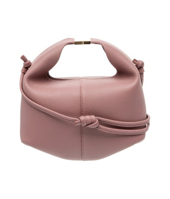 Polene Leather Top Handle Bag