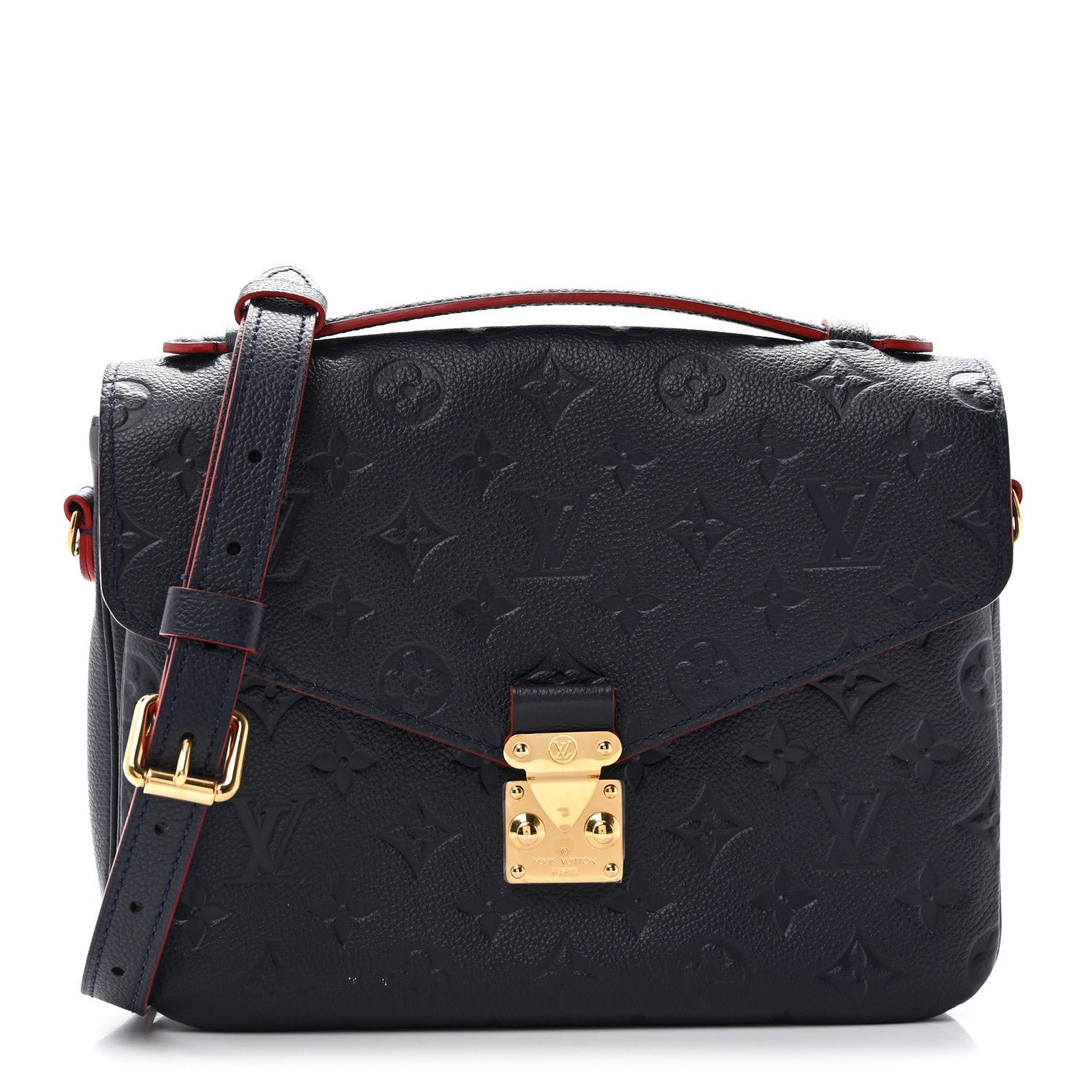 Louis Vuitton Empreinte Pochette Metis Marine Rouge
