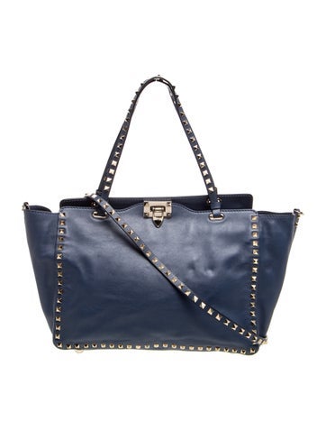 Rockstud Top Handle Bag