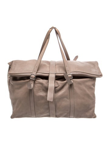 Leather Weekender Bag