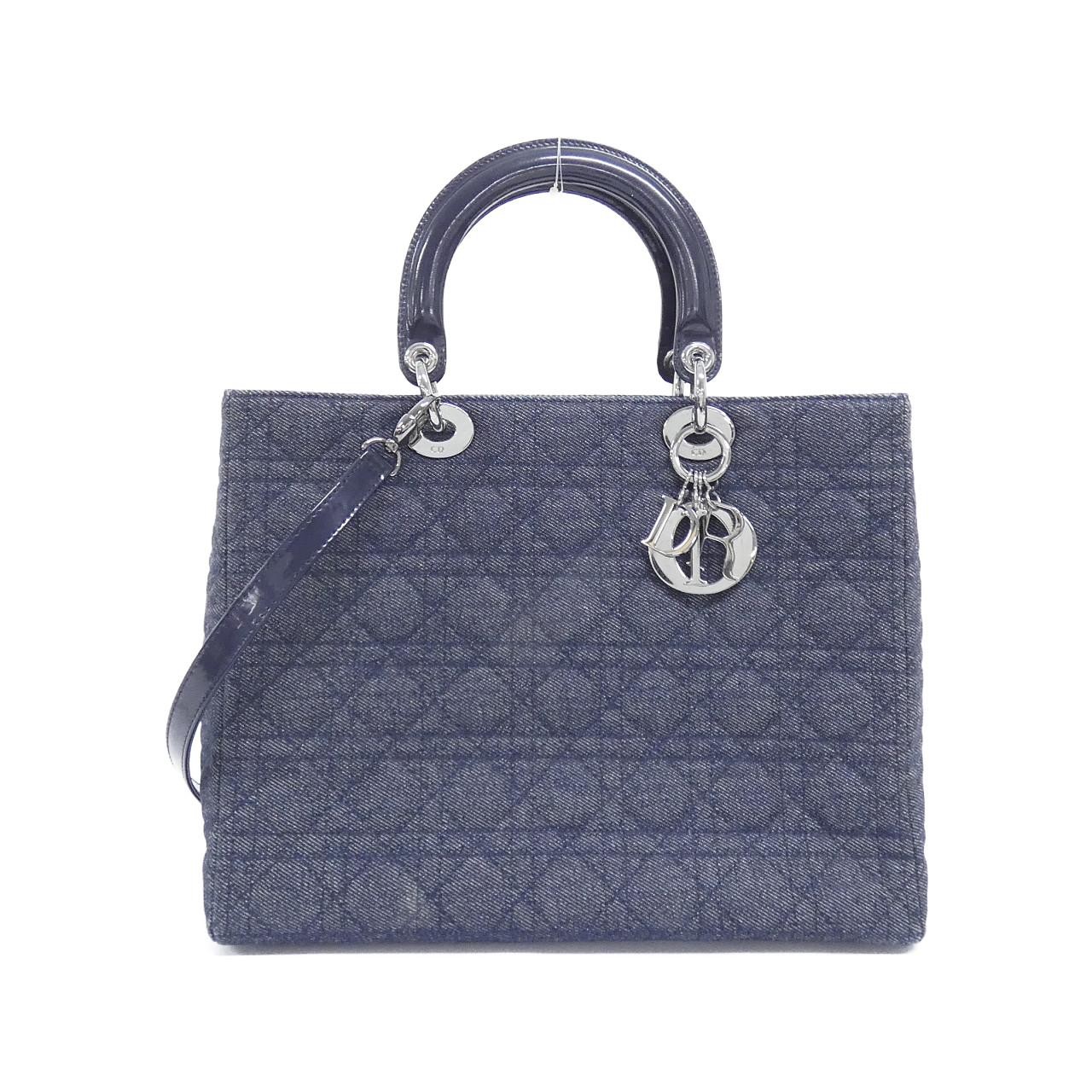 Vintage Christian Dior Lady Dior Large Bag