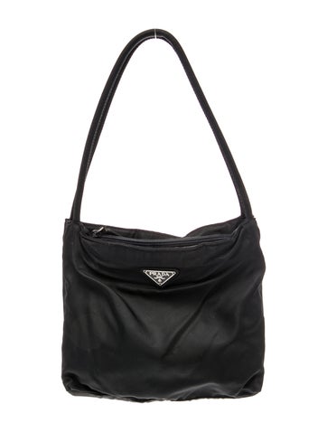 Prada Tessuto Nylon Shoulder Bag Vintage