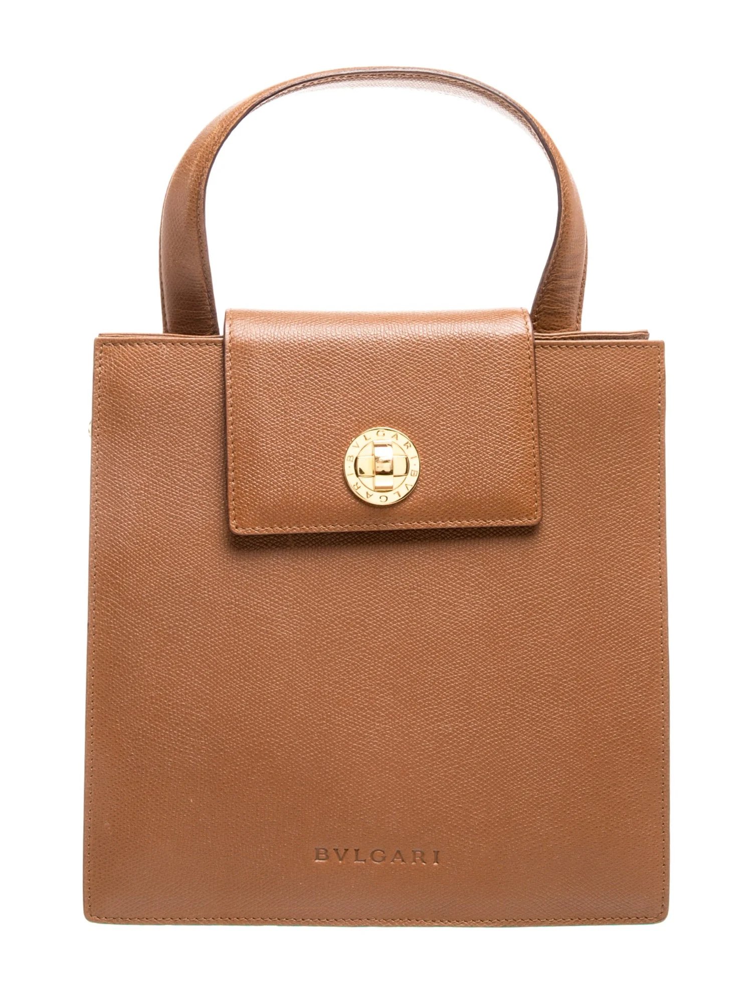 Leather Top Handle Bag