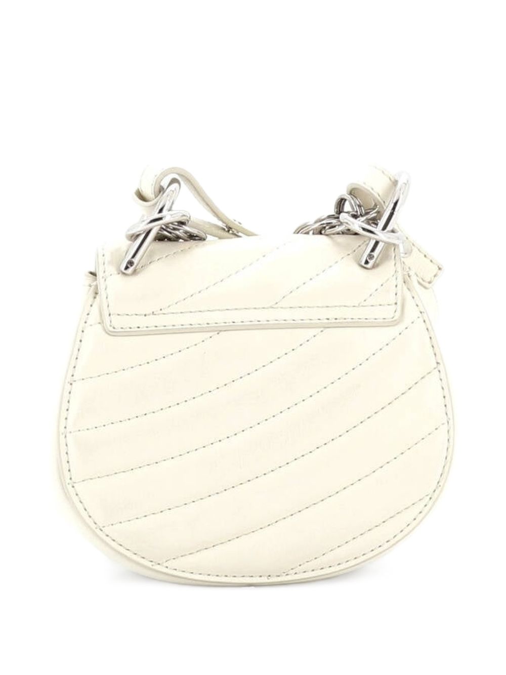 Drew Bijou Quilted Leather Nano crossbody bag