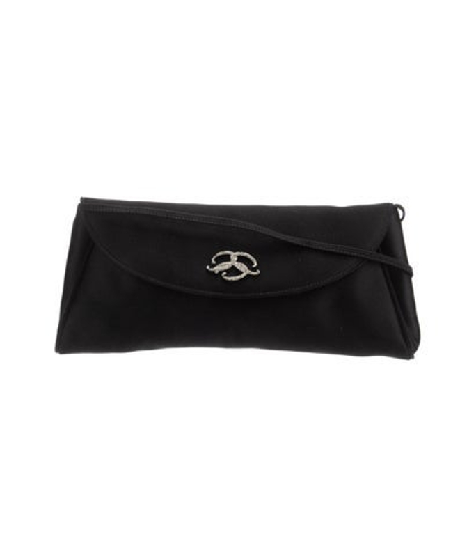 Oscar de la Renta De La Renta Satin Clutch