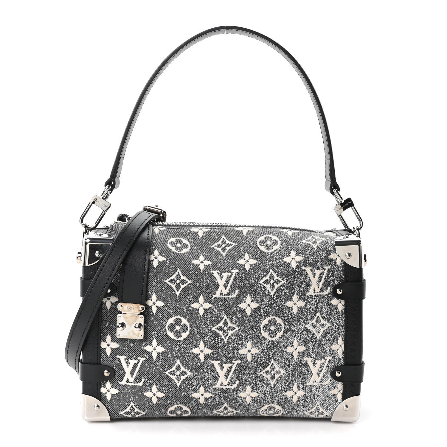 Louis Vuitton Monogram Jacquard Denim Side Trunk Grey