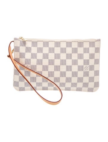 Damier Azur Neverfull Pouch