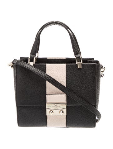 Leather Top Handle Bag