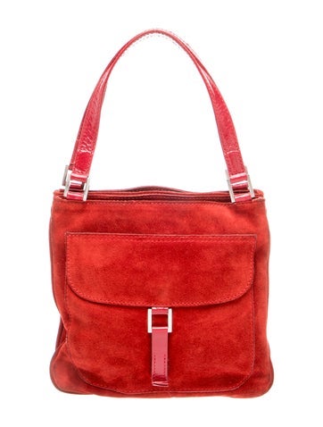 Marni Suede Top Handle Bag