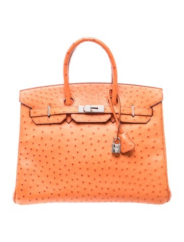 Ostrich Birkin 35