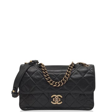 Calfskin Perfect Edge Flap Bag