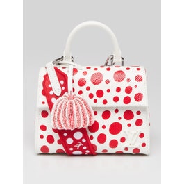 Louis Vuitton Louis Vuitton x YK Red/White Epi Leather Cluny Mini Bag