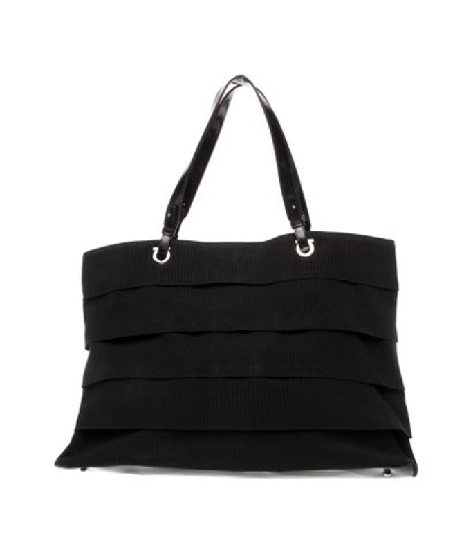 Salvatore Ferragamo Ferragamo Canvas Shoulder Bag