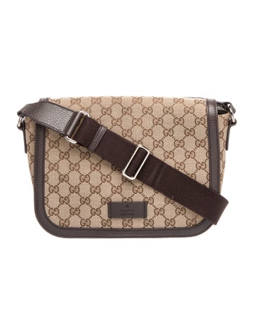 GG Canvas Messenger Bag