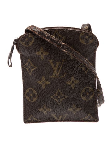 Louis Vuitton LV Monogram Pochette Secret Passport Holder