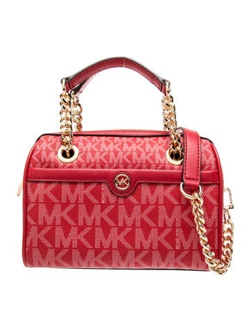 Michael Kors Monogram Top Handle Bag