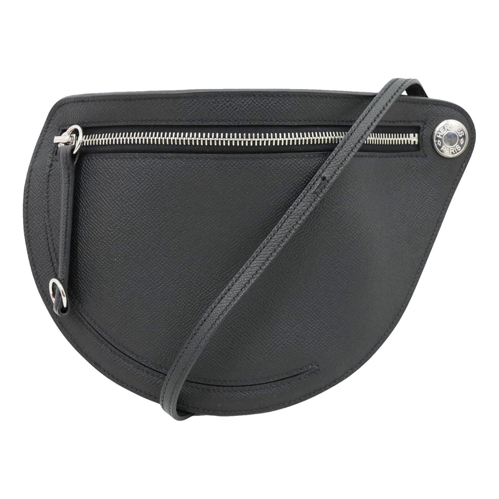 Leather crossbody bag