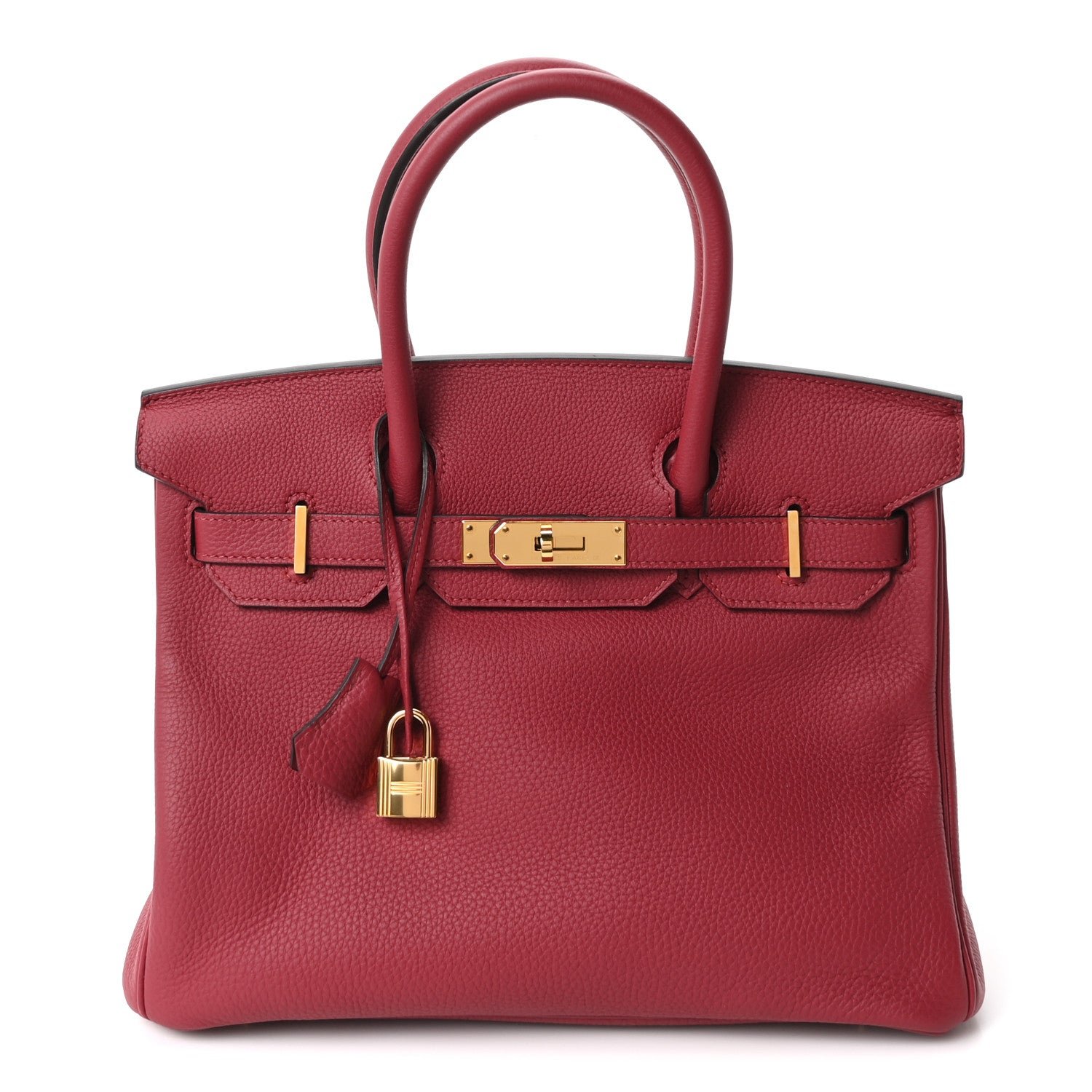 Hermes Togo BIRKIN 30 Rouge Grenat