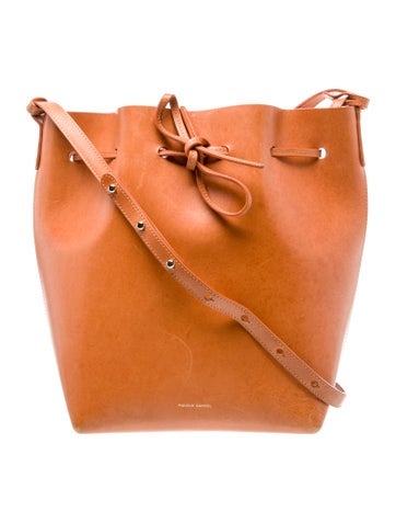Mansur Gavriel Leather Bucket Bag