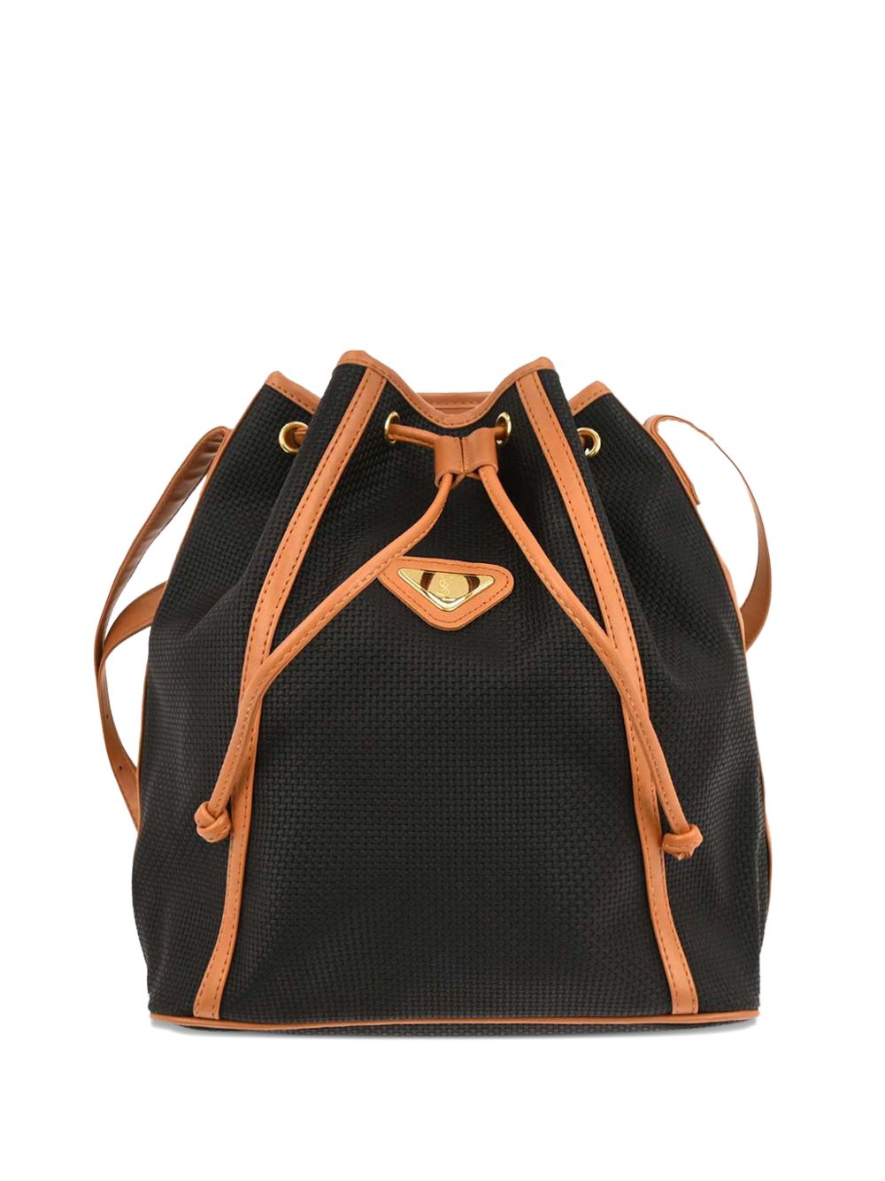 1990s drawstring canvas shoulder bag