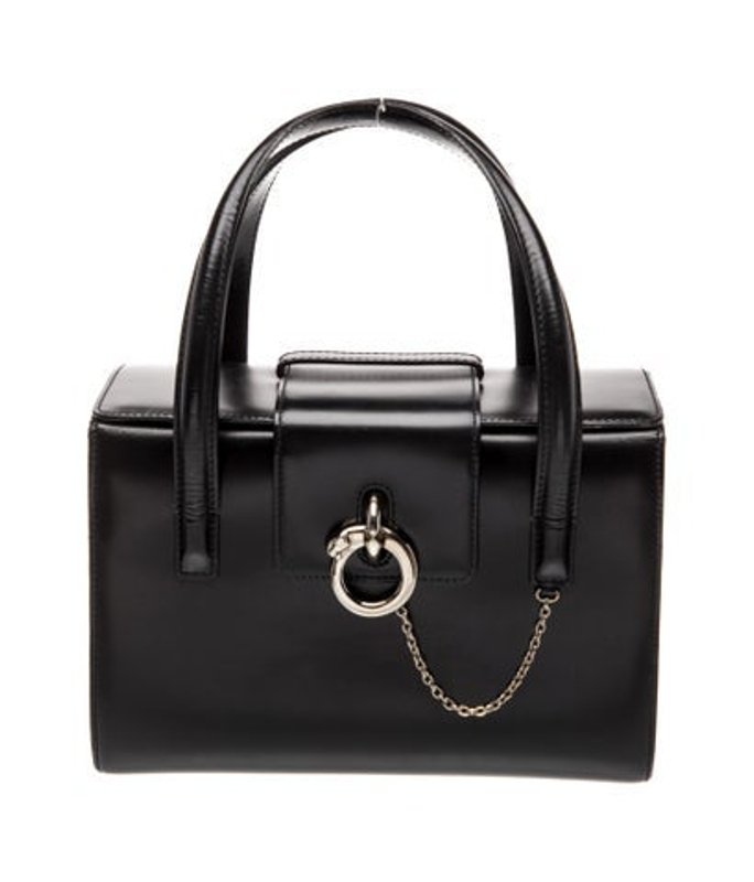 Cartier Leather Top Handle Bag