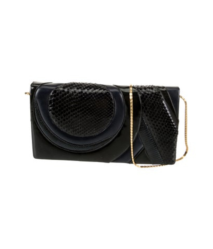 Judith Leiber Leiber Leather Clutch