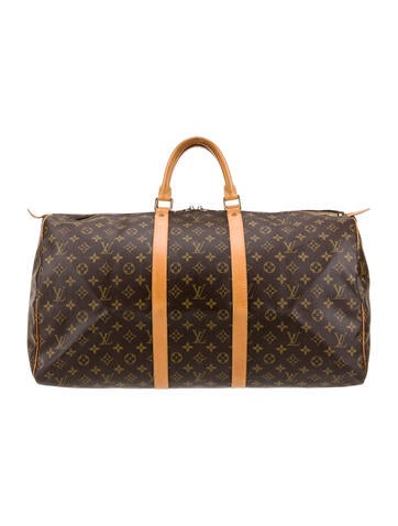 Louis Vuitton Monogram Keepall Bandouliere 55 Vintage