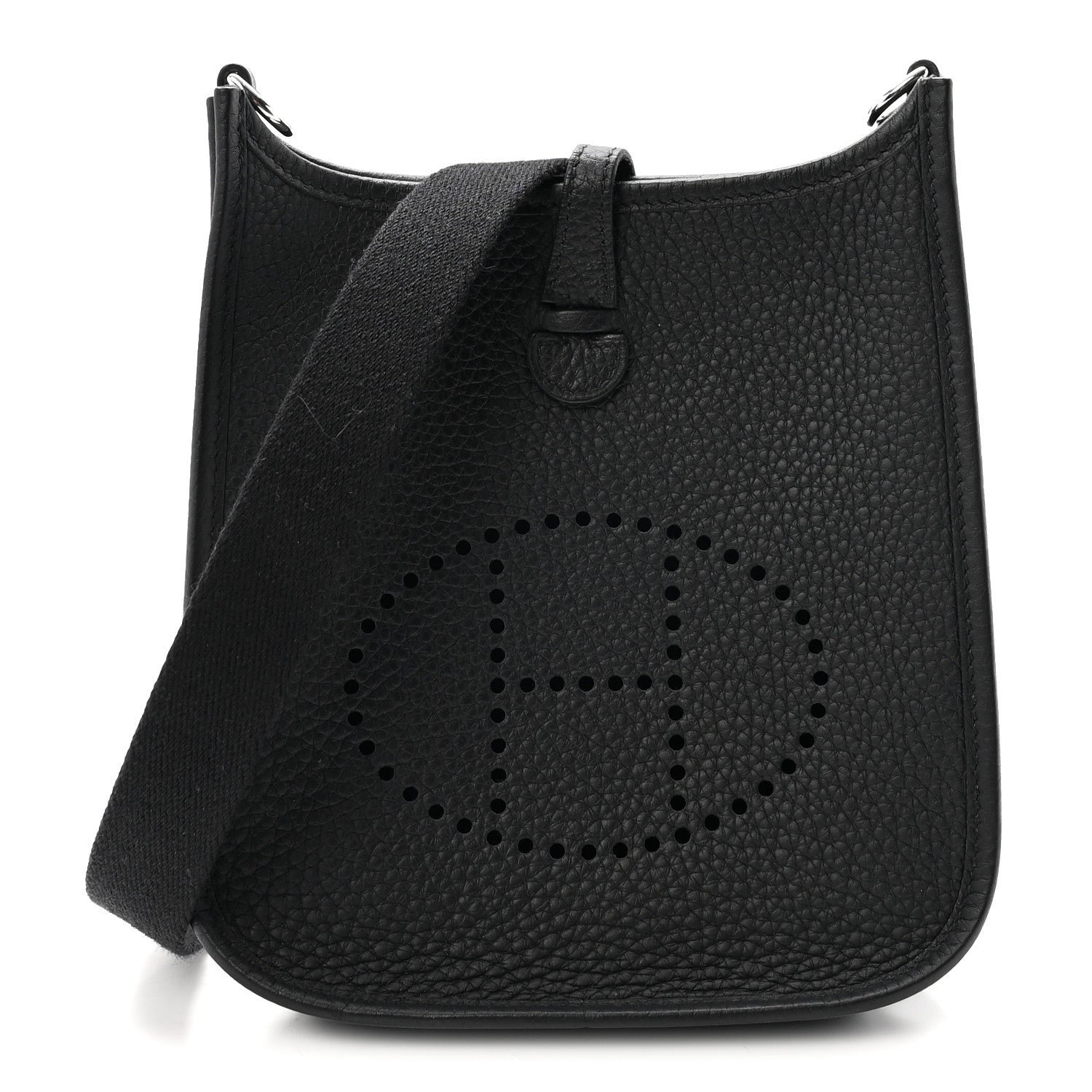Hermes Taurillon Clemence Evelyne TPM Black