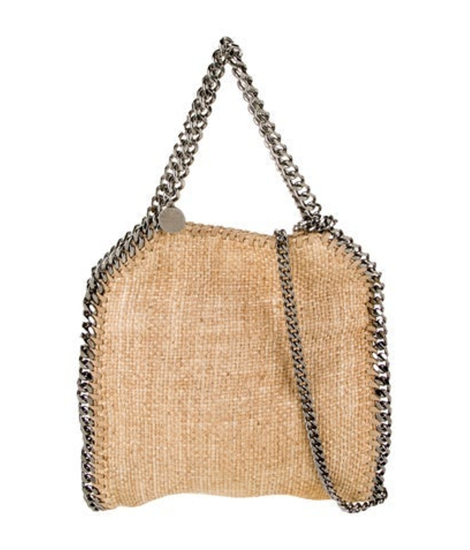 Stella McCartney Mccartney Raffia Top Handle Bag