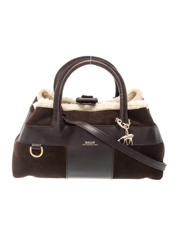 Leather Top Handle Bag